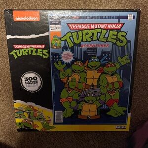 Nickelodeon TMNT Adventures Puzzle - Green and Blue